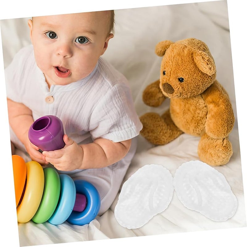 White Newborn Photography Slippers Props For Baby Photoshoot Shoes - Image 4